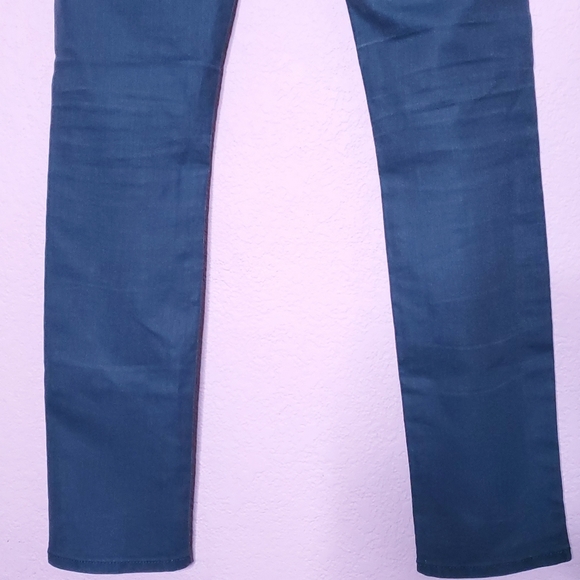 Helmut Lang Coated Sheen Pull on Skinny Pants - Picture 13 of 15